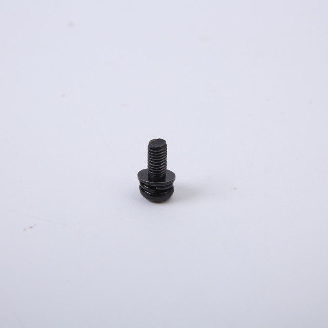 ক্রস রেসেসড প্যান হেড স্ক্রু GB9074.8 কালো গোল হেড ফ্ল্যাট স্প্রিং ওয়াশার M2M3M4M6
